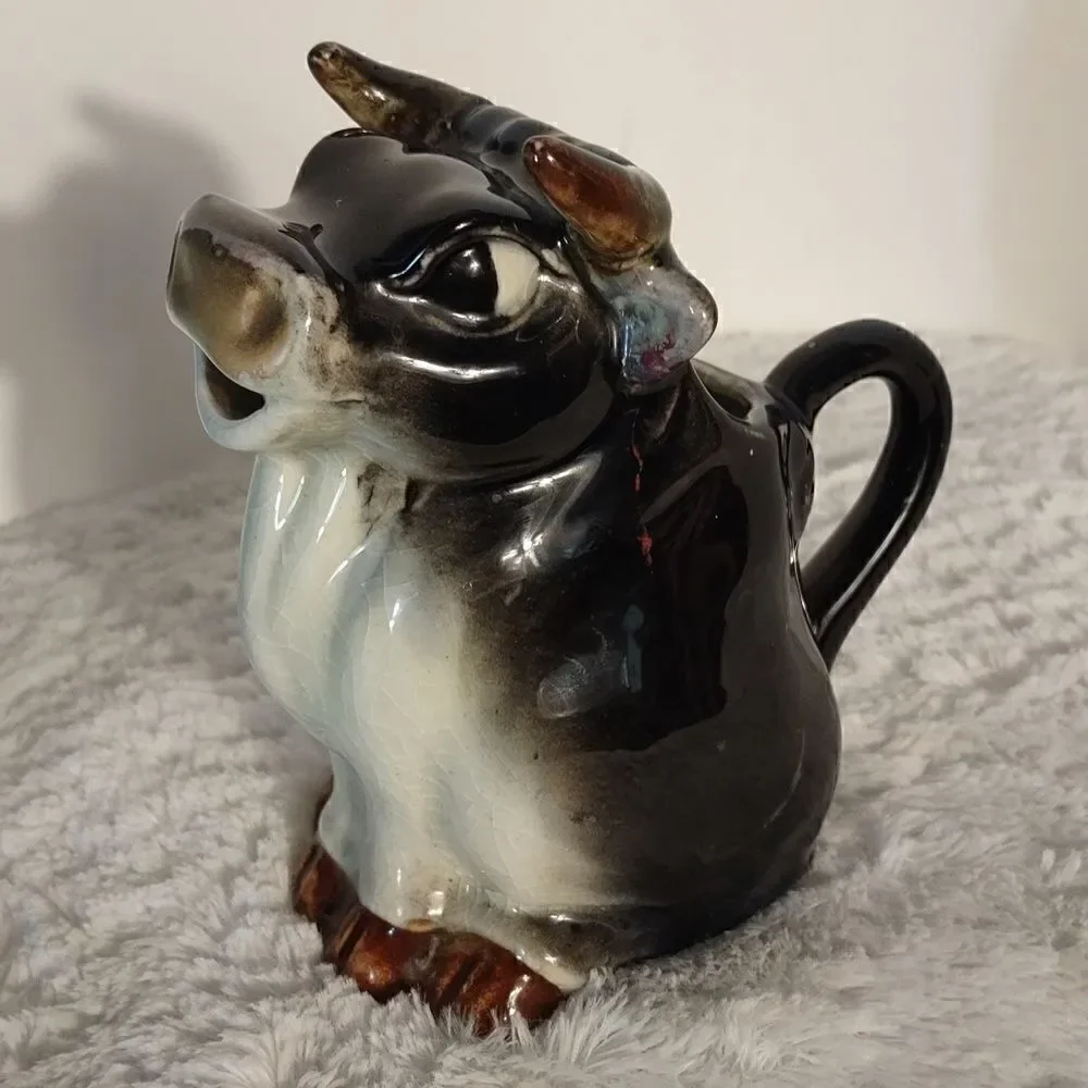 Vtg. Bull Creamer Made in Japan